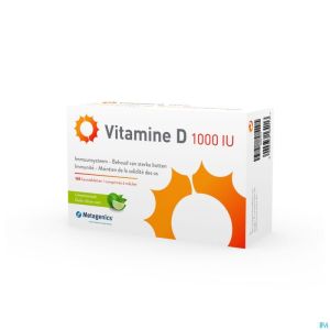 Vitamine D 1000iu Metagenics Comp 168