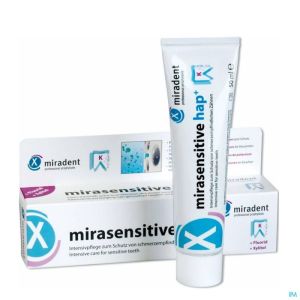 Miradent mirasensitive hap+ dentifrice 50ml