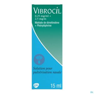 Vibrocil spray microdoseur 15 ml