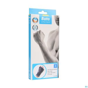 Bota Ortho Serre Poignet Main 505 Noir N3