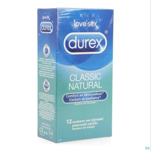 Durex classic condoms    12