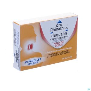 Oro rhinathiol comp a sucer 30