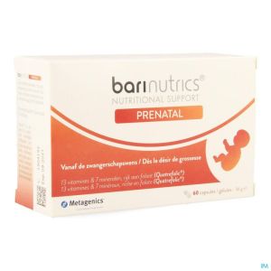 Barinutrics Prenatal Caps 60 26193 Metagenics