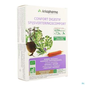 Arkofluide confort digestif bio    amp  20