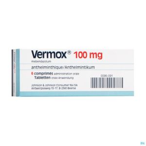 Vermox comp   6x100mg