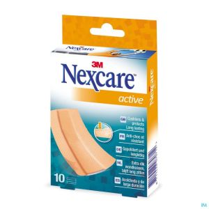 Nexcare 3m Active Strips 10cm 10 N1070b