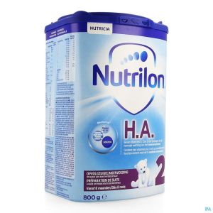 Nutrilon 2 ha lait de suite apres ha1 pdr 800g