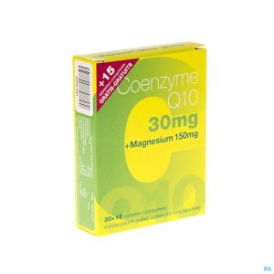Coenzyme Q10 + mg 30 Tabl + 15 Tabl Gratuit 5877