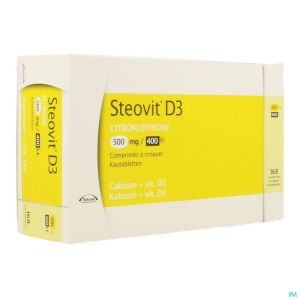 Steovit D3 500mg/400ui Comp 168