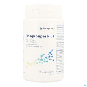 Omega Super Plus Pot Caps 90 19752 Metagenics