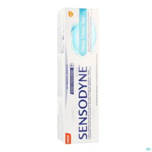 Sensodyne deep clean gel dentifrice    75ml