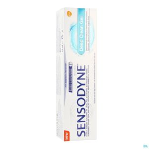 Sensodyne deep clean gel dentifrice    75ml