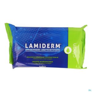 Lamiderm Lingettes Biodegradables 60