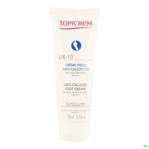 Topicrem Ur10 Creme Pieds A/callosites Tube 75ml