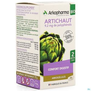 Arkogelules artichaut bio    caps  40