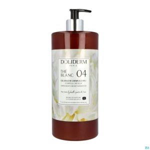 Doliderm gel douche 2en1 the blanc fl pompe    1l