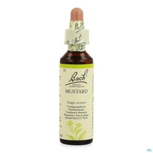 Bach flower remedie 21 mustard    20ml