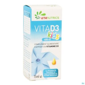 Vita D3 400ui Kids Vitanutrics Gutt 15ml