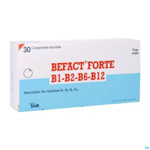 Befact Forte B1-b2-b6-b12 Comp Enrobe 30