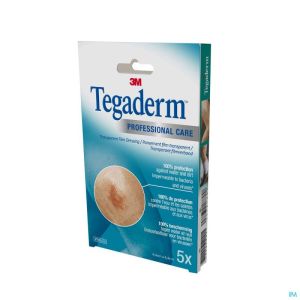 Tegaderm 3m Film Dressing Transp 4 X 4cm 5 1622p