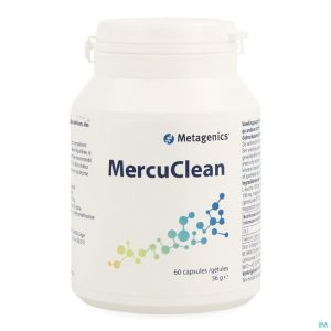 Mercuclean Pot Caps 60 3734 Metagenics