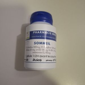 Pharmacie Berg – Gélules Sommeil – 20 gélules