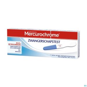 Mercurochrome Test Grossesse 1