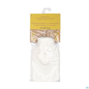 Sanodiane Bouillotte Caoutchouc Fourrure Blanche1l