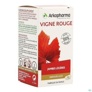 Arkogelules vitiven vigne rouge caps  45