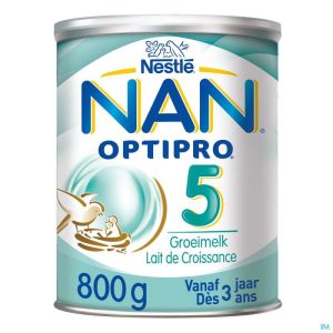 Nan optipro 5 lait croissance  pdr 800g