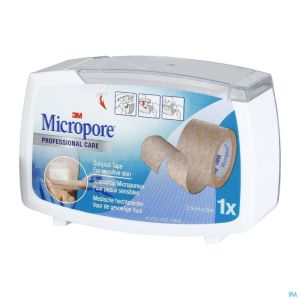 Micropore 3m Sparadrap Tan Disp. 25,0mmx9,1m 1