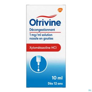 Otrivine hydrat 1 0/00 gutt 10ml