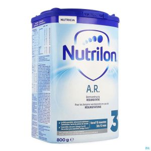 Nutrilon ar3 lait de suite a/regurgitat. pdr 800g