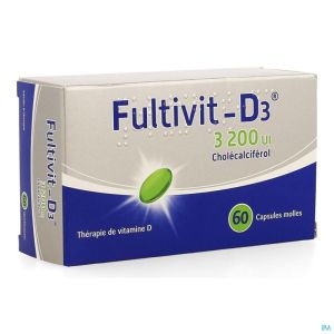 Fultivit-d3  3200iu caps molle 60