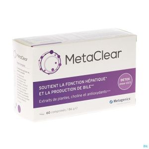 Metaclear Tabl 60 Metagenics