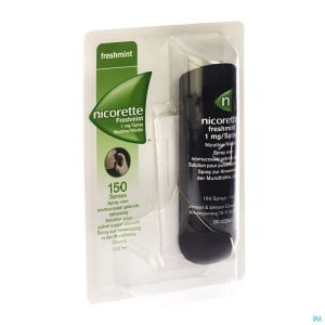 Nicorette freshmint 1 mg spray dos 150 x 1