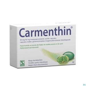 Carmenthin® 42 capsules molles gastroresist.