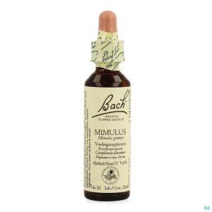 Bach flower remedie 20 mimulus    20ml