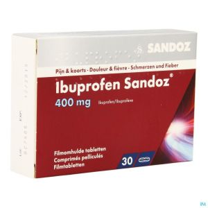 Ibuprofen sandoz 400mg comp pell  30x400mg