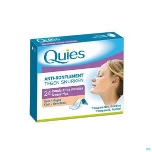 Quies A/ronflement Bandelette Nasale Petit 24