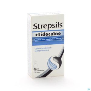 Strepsils lidocain keel spray gorge