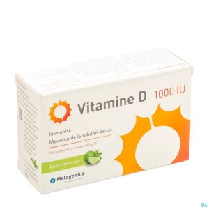 Vitamine d 1000iu    comp 168    metagenics