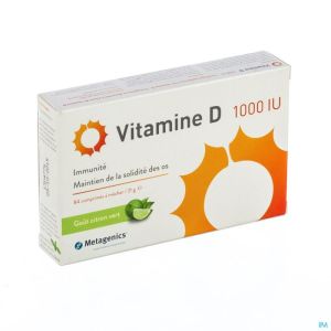 Vitamine d 1000iu    comp  84    metagenics