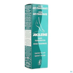 Akileine Creme A/transpirante Tube 50ml