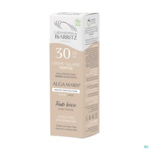 Alga Maris Cr Sol. Visage Teinte Spf30 Ivoire 50ml