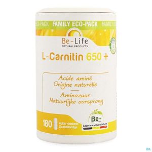 l-carnitine 650+ Be Life Caps 180