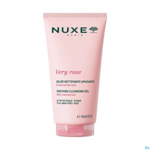 Nuxe Very Rose Gelee Nettoyante Apaisante 150ml