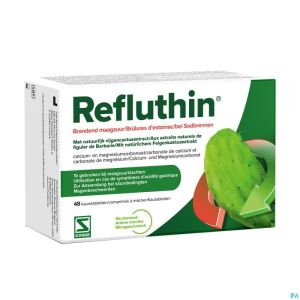 Refluthin Menthe Comp A Croquer 48