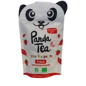 Panda Tea Infusion Enfants Fraise 28 Days 42g