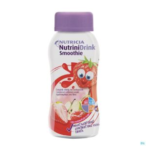 Nutrinidrink Smoothie Fruit Rouges Fl 200ml